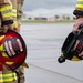 100th CES firemen practice with 352nd SOW CV-22B