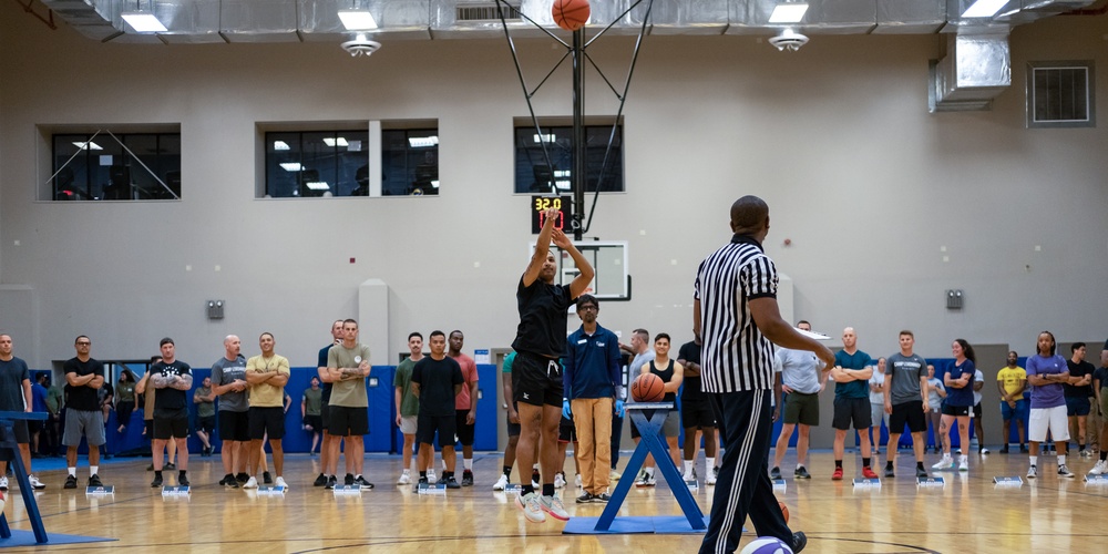 Captain's Cup kicks off with a swish as the three-point shootout at CLDJ