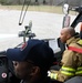 AEDC commander gets up-close look at firefighting training