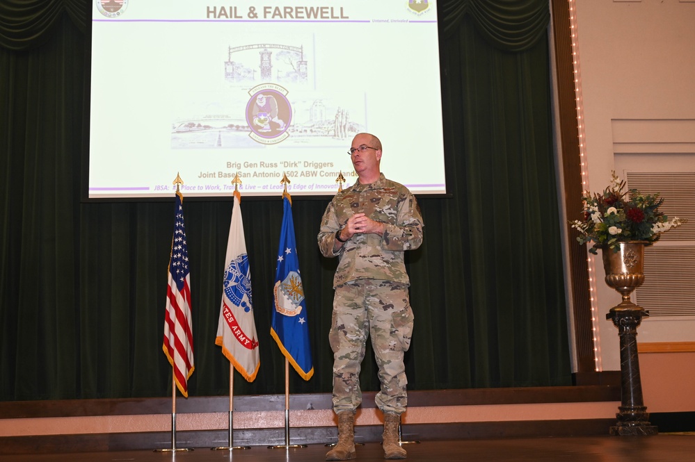 502nd Air Base Wing Honorary Commanders Hail and Farewell March 31, 2023