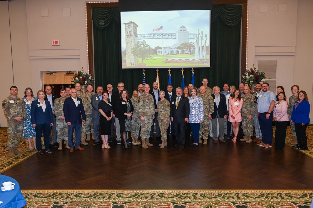 502nd Air Base Wing Honorary Commanders Hail and Farewell March 31, 2023