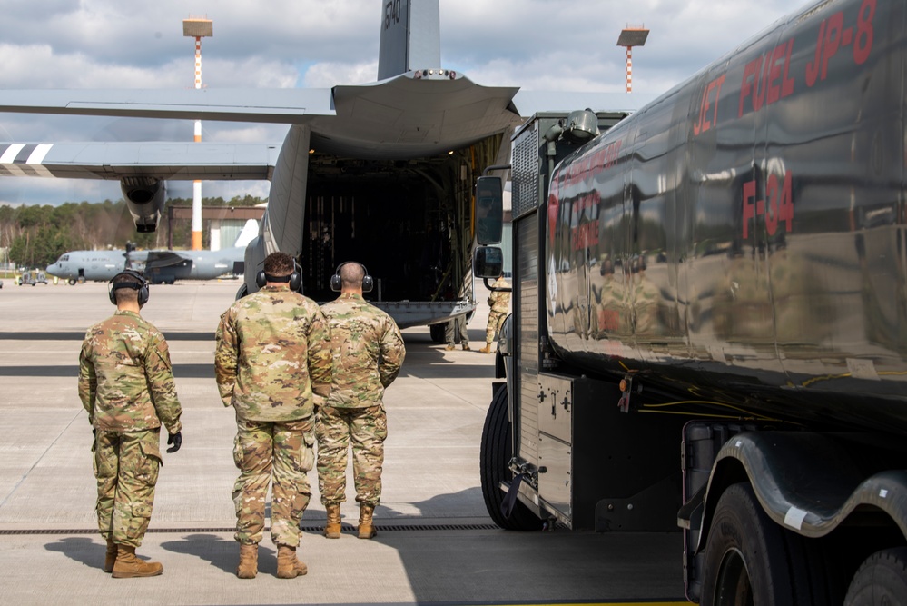RAB Airmen conduct wet-wing defuel operations