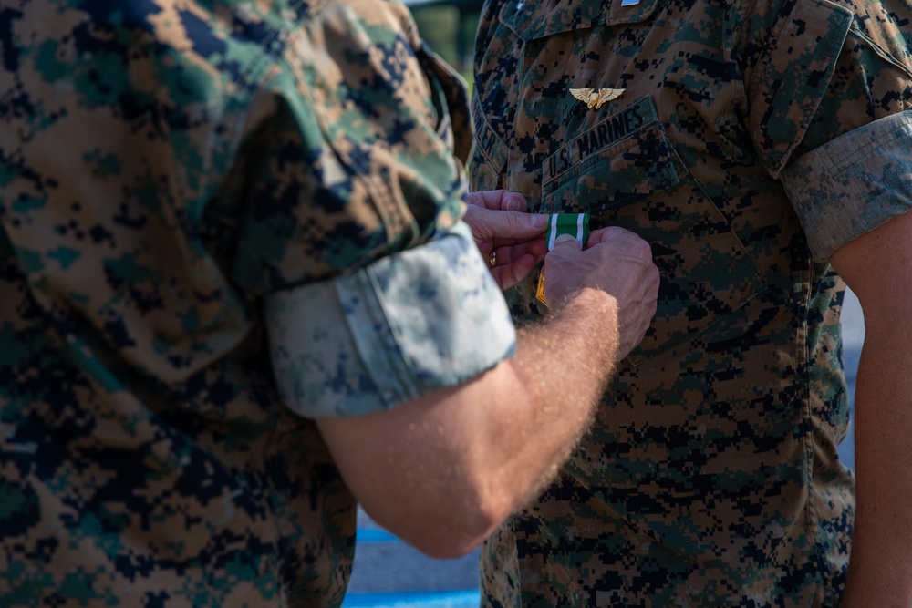 Dvids Images Capt Zachary A Fowler Receives Navy And Marine Corps Commendation Medal 