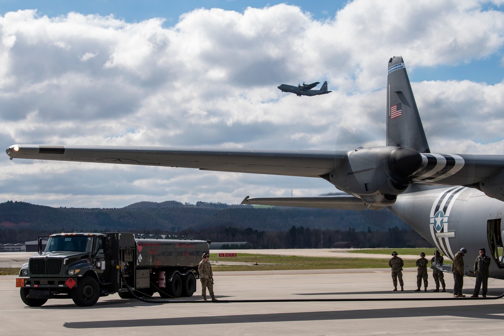 RAB Airmen conduct wet-wing defuel operations