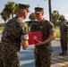 Capt. Zachary A. Fowler receives Navy and Marine Corps Commendation Medal