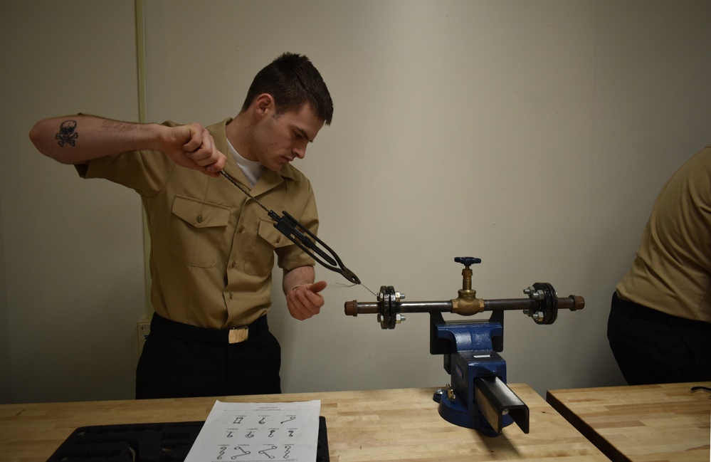 U.S. Naval Submarine School TM “A” School Lock Wire Class