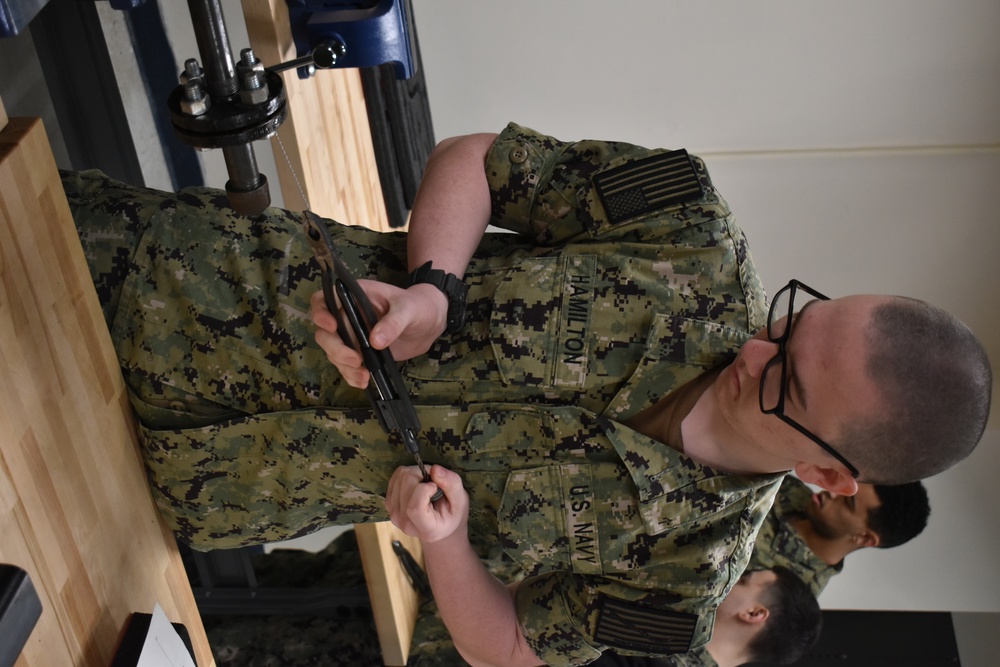 U.S. Naval Submarine School TM “A” School Lock Wire Class