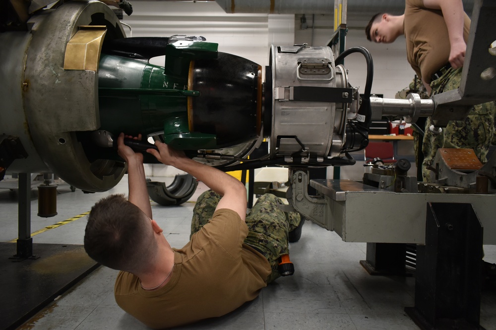 U.S. Naval Submarine School TM “A” School Torpedo Tube training