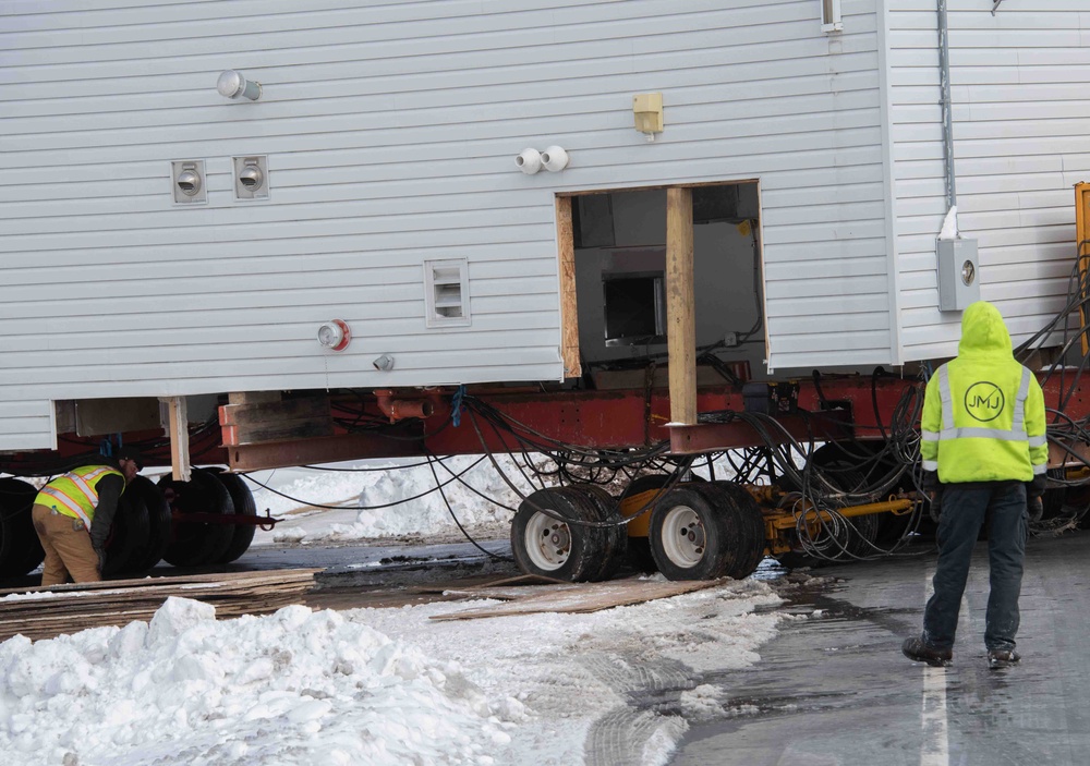 Barracks Relocation at Fort McCoy WI.