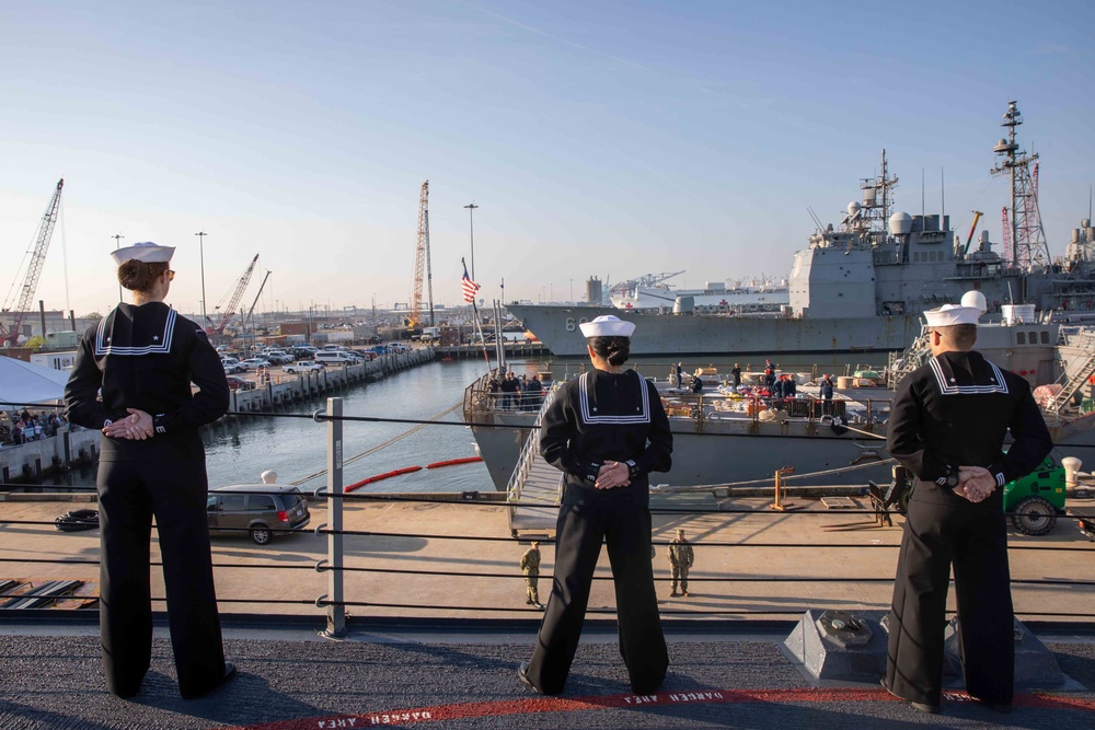 USS Nitze (DDG 94) Returns to Norfolk