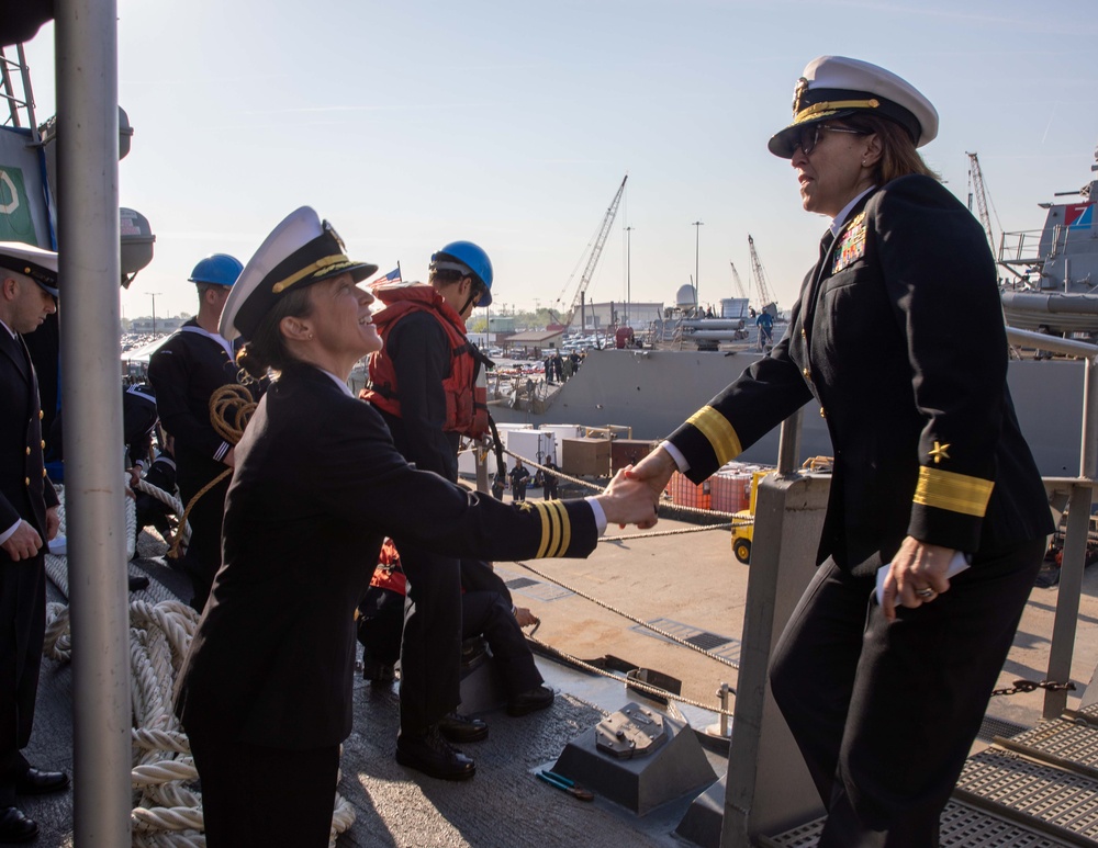 USS Nitze (DDG 94) Returns to Norfolk