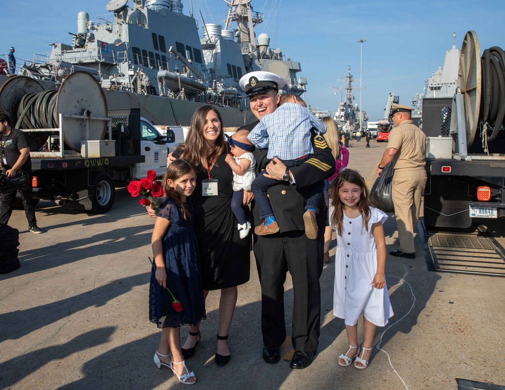 USS Nitze (DDG 94) Returns to Norfolk