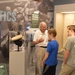 Naval Museum volunteer in action