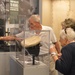 Naval Museum volunteer in action