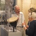 Naval Museum volunteer in action