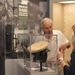 Naval Museum volunteer in action