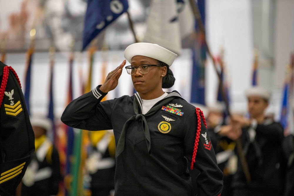 Recruit Training Command Pass in Review