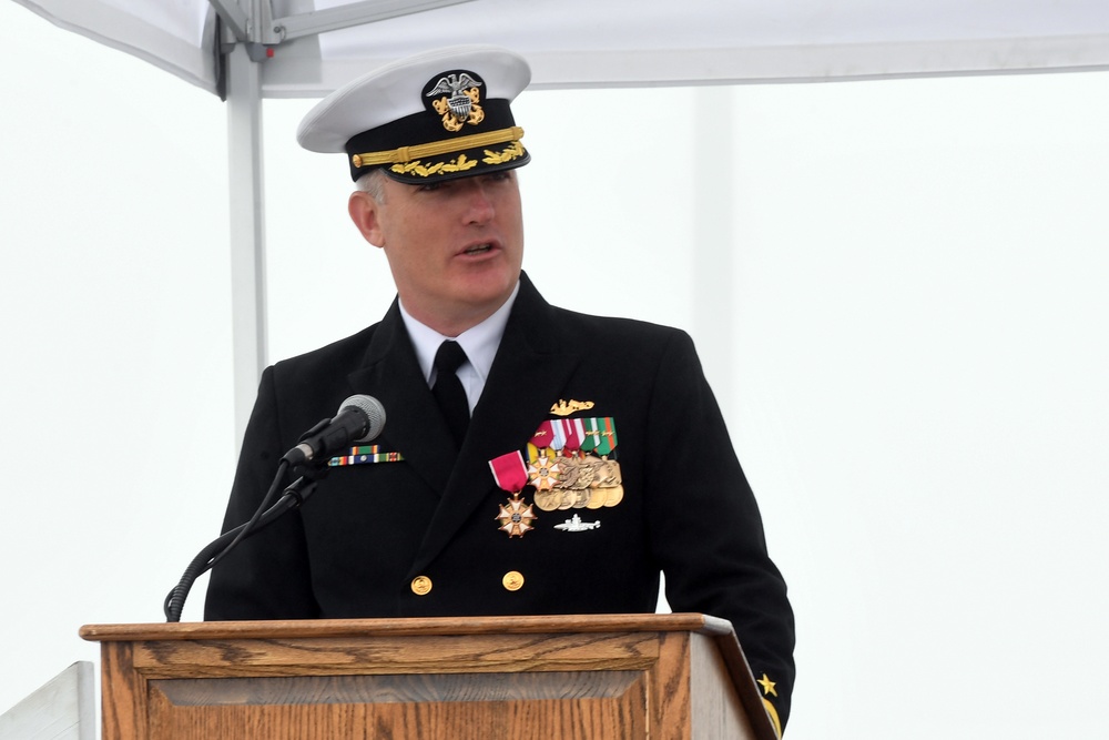 Submarine Squadron FOUR welcomes new commodore, News