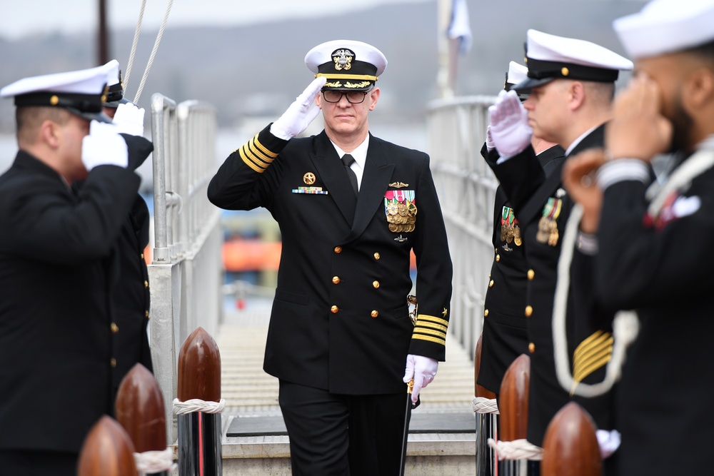 DVIDS - News - Submarine Squadron 4 holds change of command ceremony