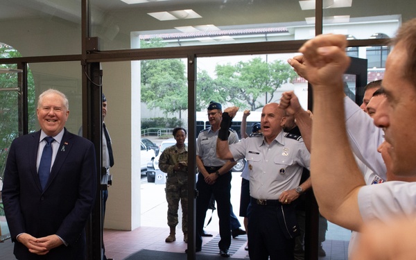 SECAF visits Air Force Recruiting Service