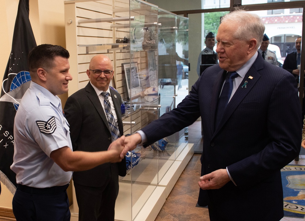 SECAF visits Air Force Recruiting Service