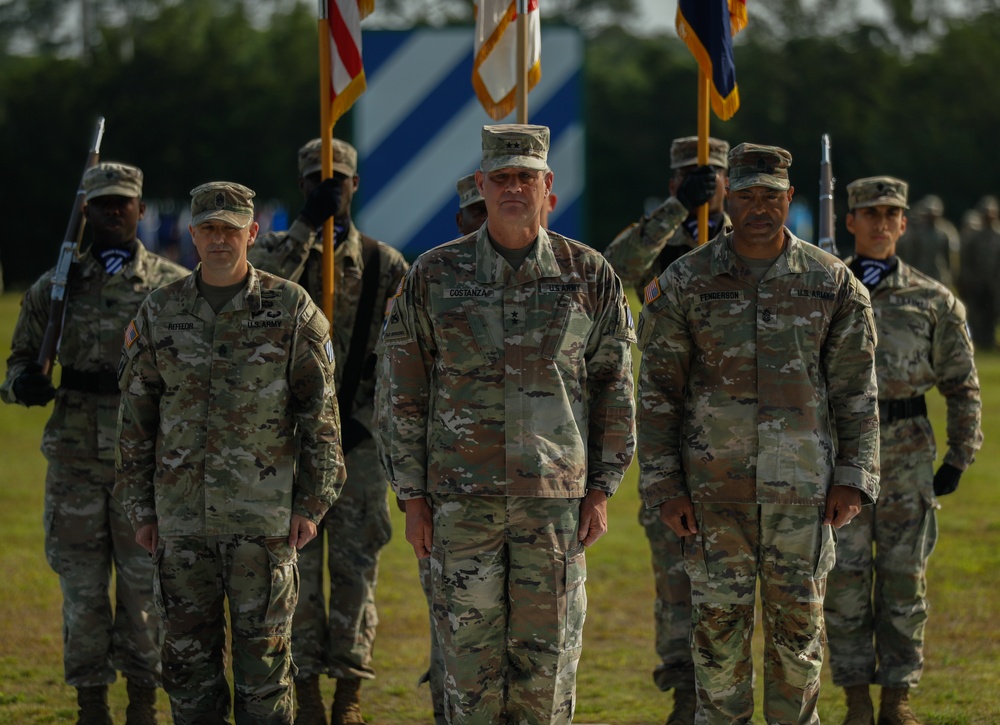 Long-serving Dogface Soldier relinquishes responsibility as the division’s senior enlisted advisor