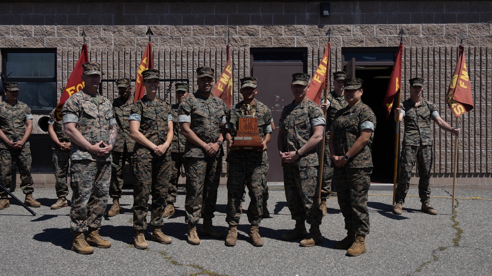 7th Engineer Support Battalion is Awarded the 1st Marine Logistics Group 2nd Quarter Fight Tonight Award