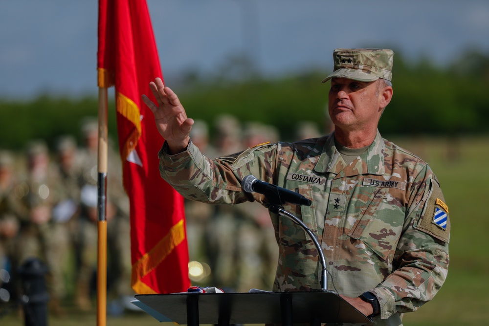 Long-serving Dogface Soldier relinquishes responsibility as the division’s senior enlisted advisor