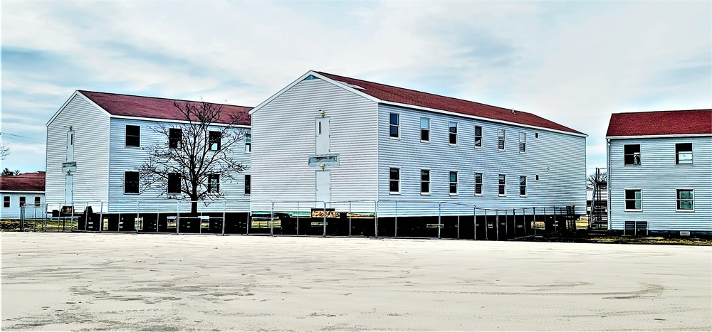 Contractor moves first two World War II-era barracks at Fort McCoy