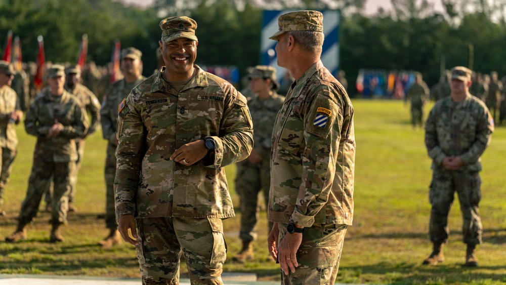 Third Infantry Division Change of Responsibility