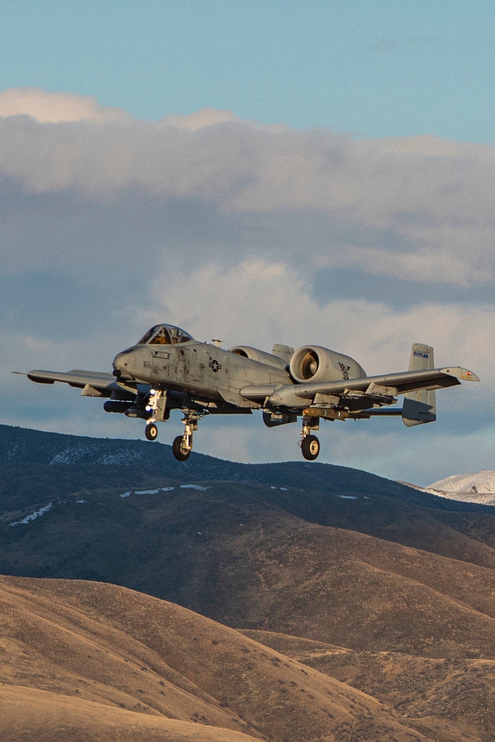Idaho's A-10 Warthogs landing