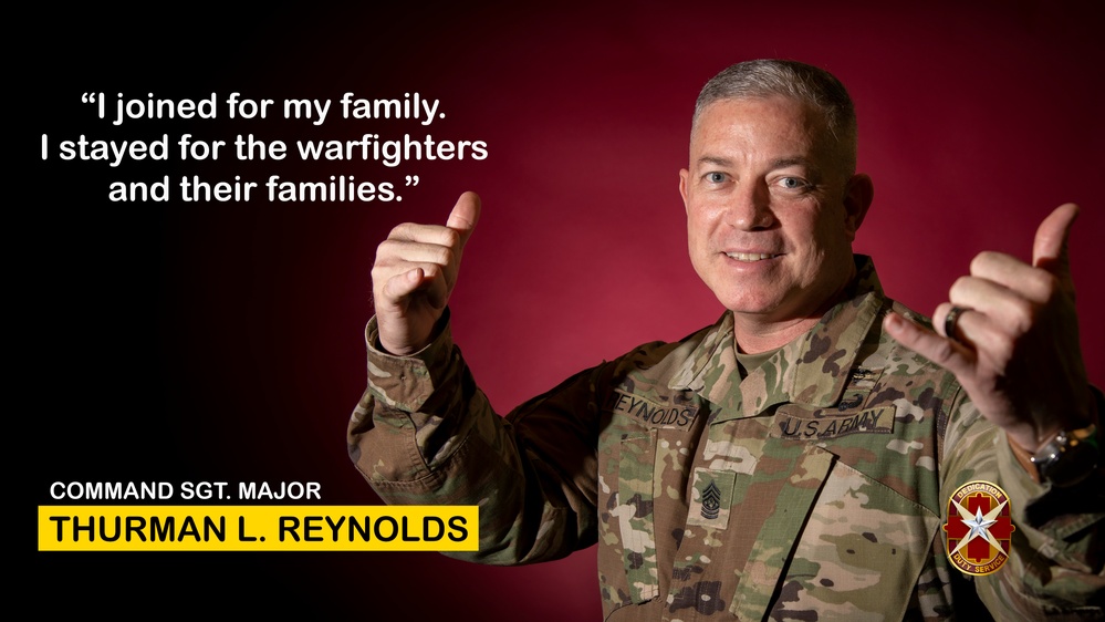 Command Sgt. Major Thurman L. Reynolds