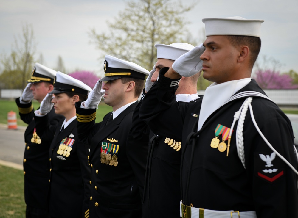 Funeral for Navy Fireman 1st Class Elmer D. Nail