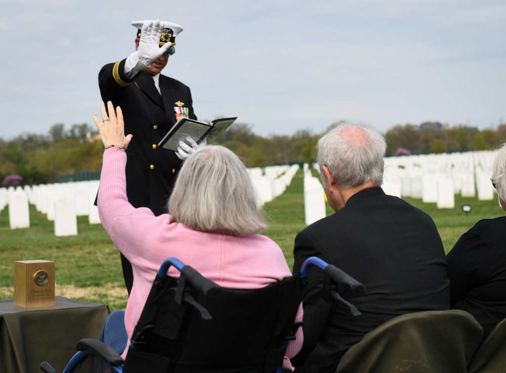 Funeral for Navy Fireman 1st Class Elmer D. Nail