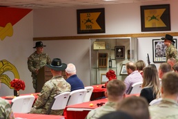 33rd CAV Memorial Plaque for Fallen Soldier