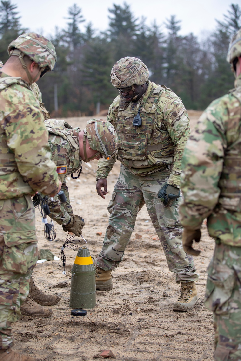 Archers Battalion conducts heavy demolition training