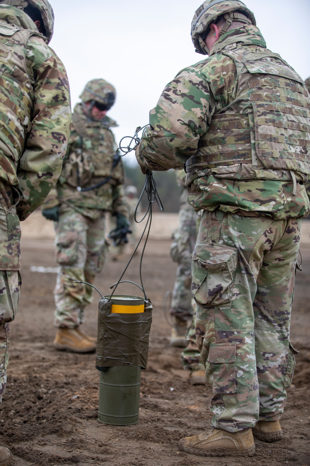 Archers Battalion conducts heavy demolition training