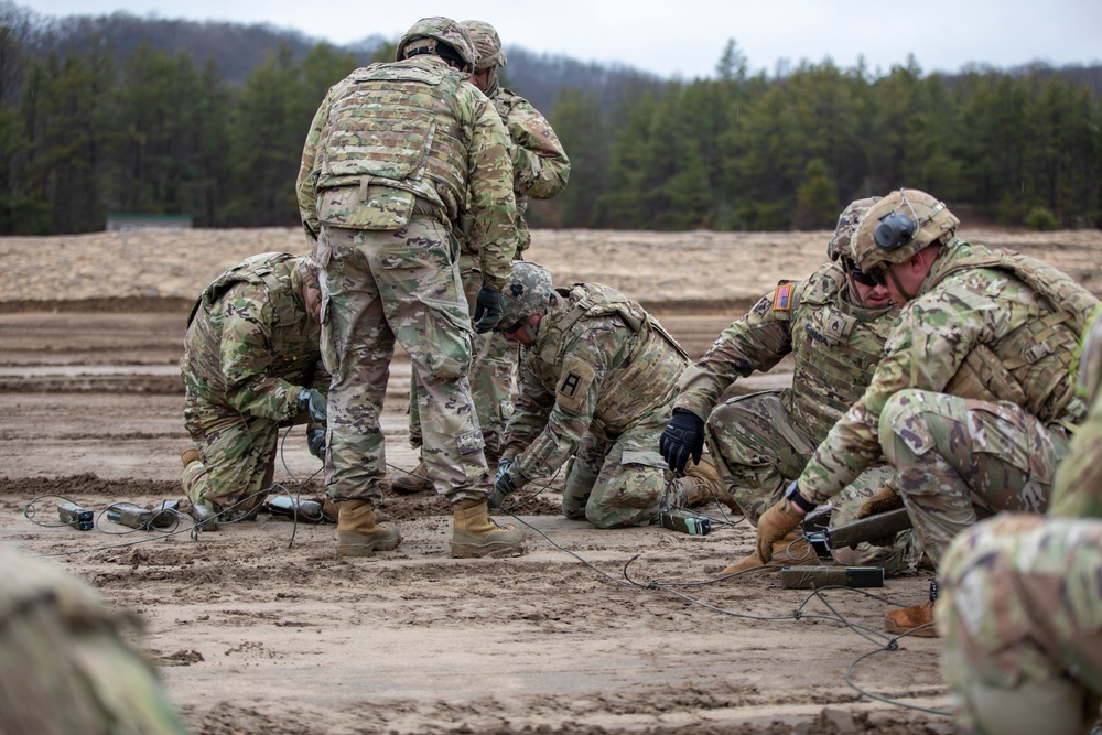 Archers Battalion conducts heavy demolition training