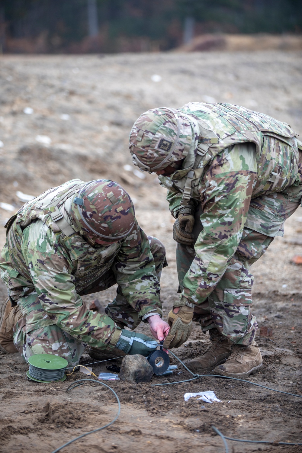 Archers Battalion conducts heavy demolition training