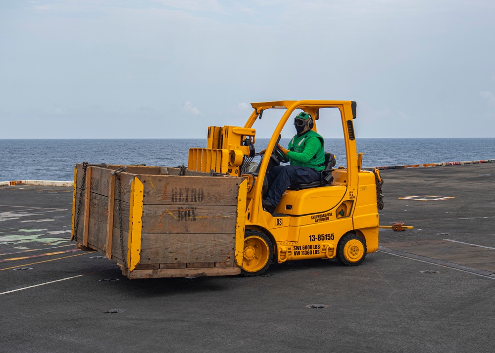 Nimitz Conducts Replenishment-at-Sea