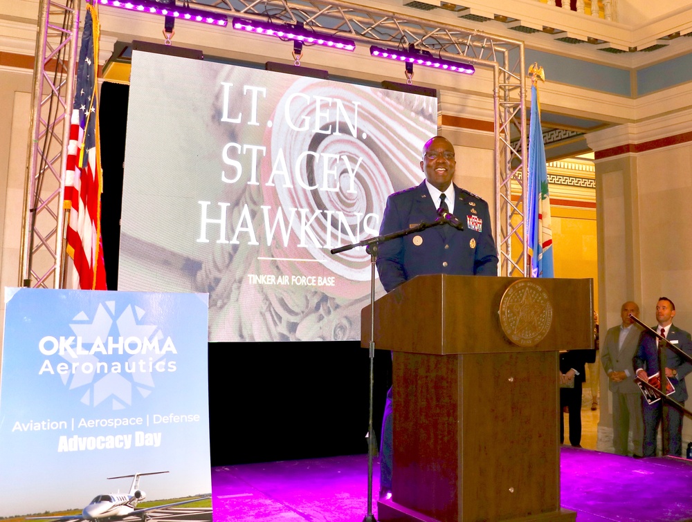 AERO Oklahoma Welcomes Lt Gen Stacey Hawkins