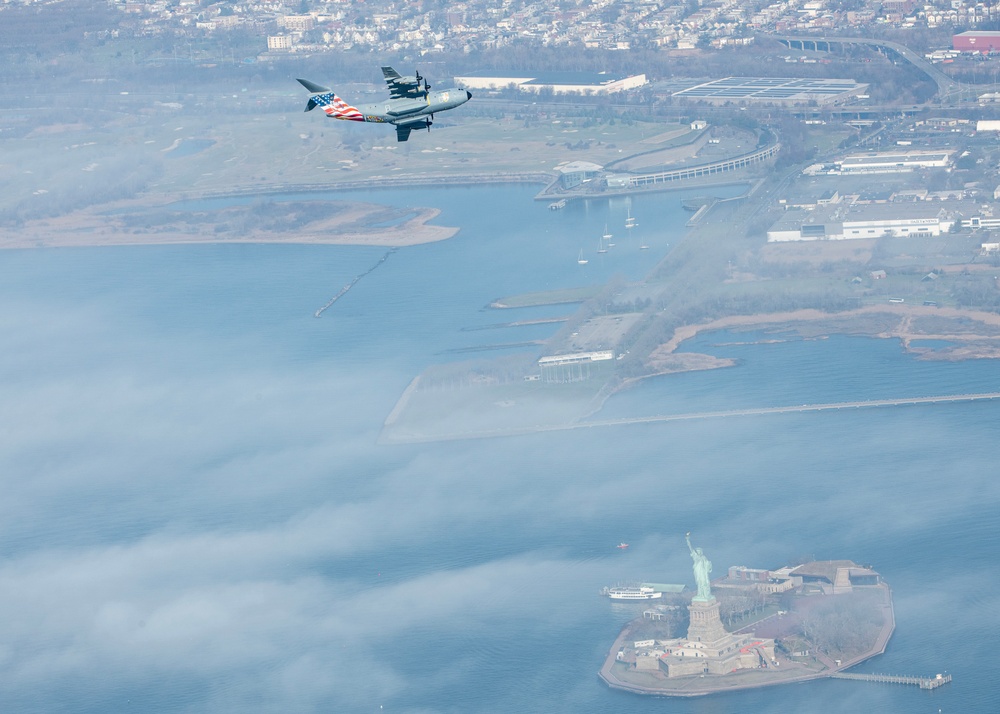 German air force and German media visited the U.S. in preparation for Air Defender 2023