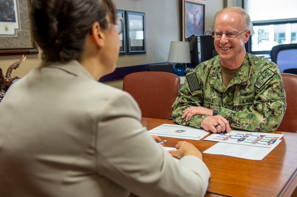 USFFC Commander Visits Joint Advanced Warfighting School (JAWS)