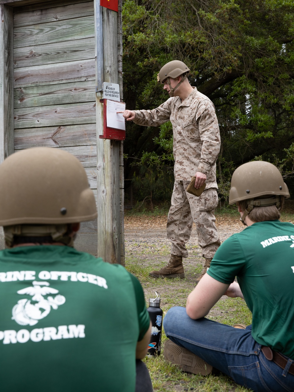6th Marine Corps District Mini Officer Candidates School at Marine Corps Recruit Depot Parris Island