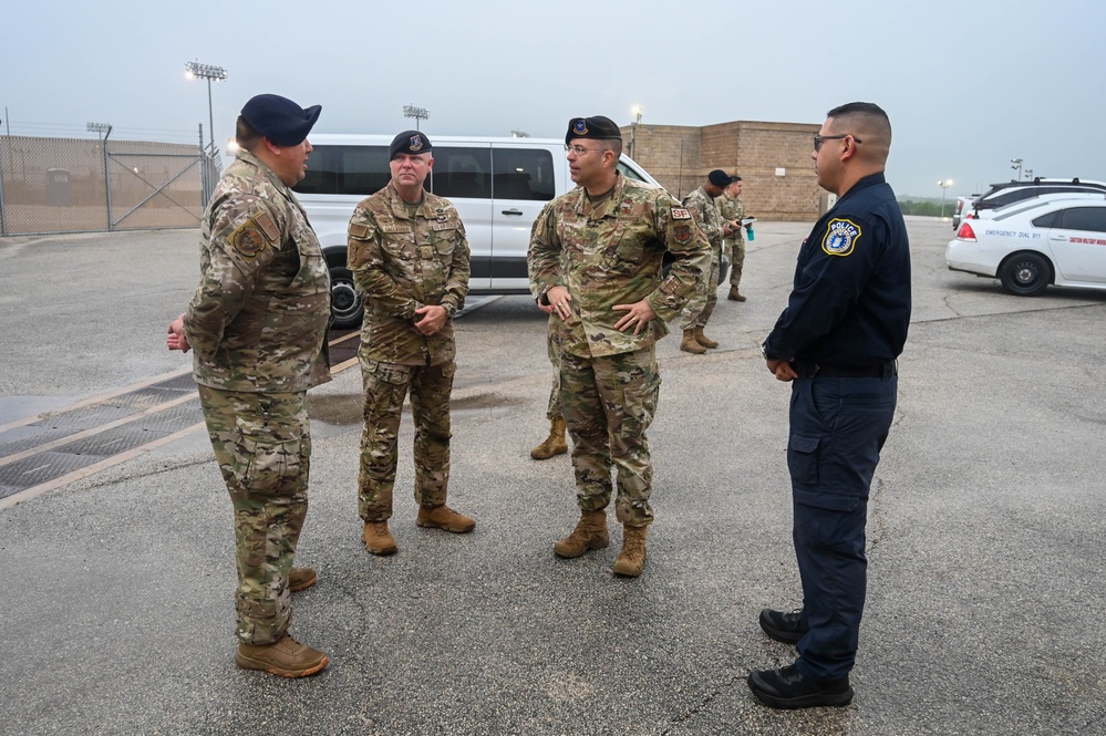 Security Forces Director Visit Joint Base San Antonio-Lackland 30 March 2023