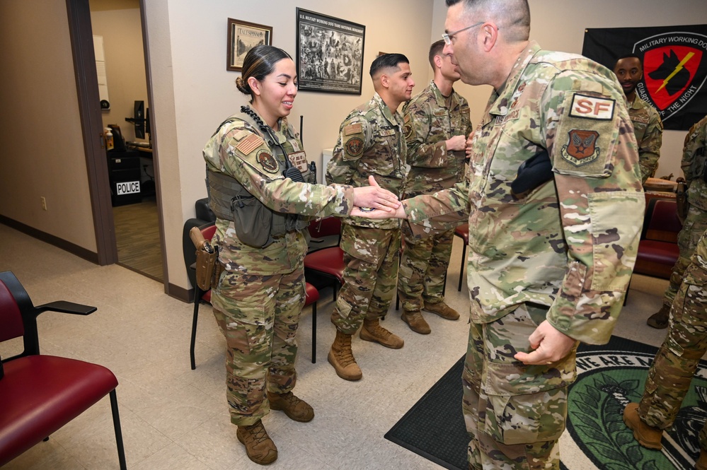 Security Forces Director Visit Joint Base San Antonio-Lackland 30 March 2023