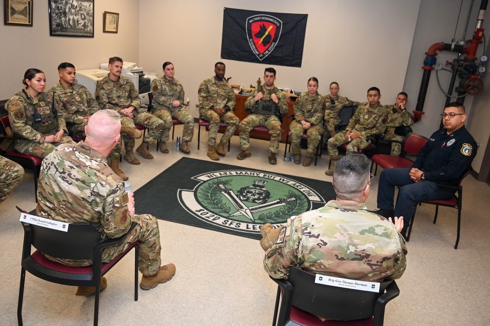 Security Forces Director Visit Joint Base San Antonio-Lackland 30 March 2023