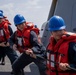 Decatur Replenishment-at-Sea with USNS Washington Chambers