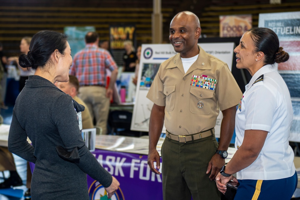 JBPH-H hosts an information fair on recent updates at Red Hill Bulk Fuel Storage Facility (RHBFSF)