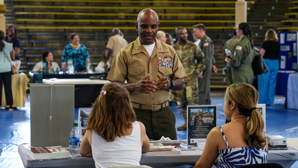 JBPH-H hosts an information fair on recent updates at Red Hill Bulk Fuel Storage Facility (RHBFSF)